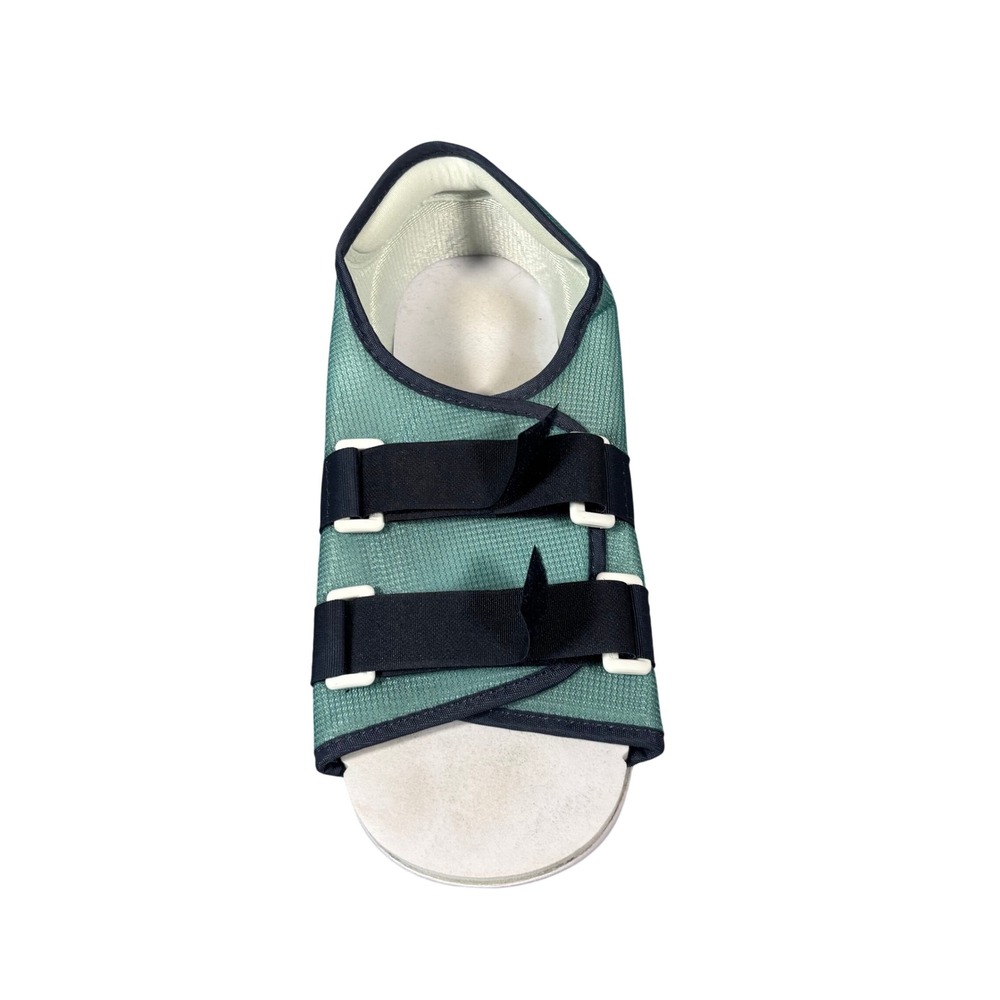 Ossur Mesh Top Post-Op Shoe Women Large‎ Teal Green Good Adjustable Straps